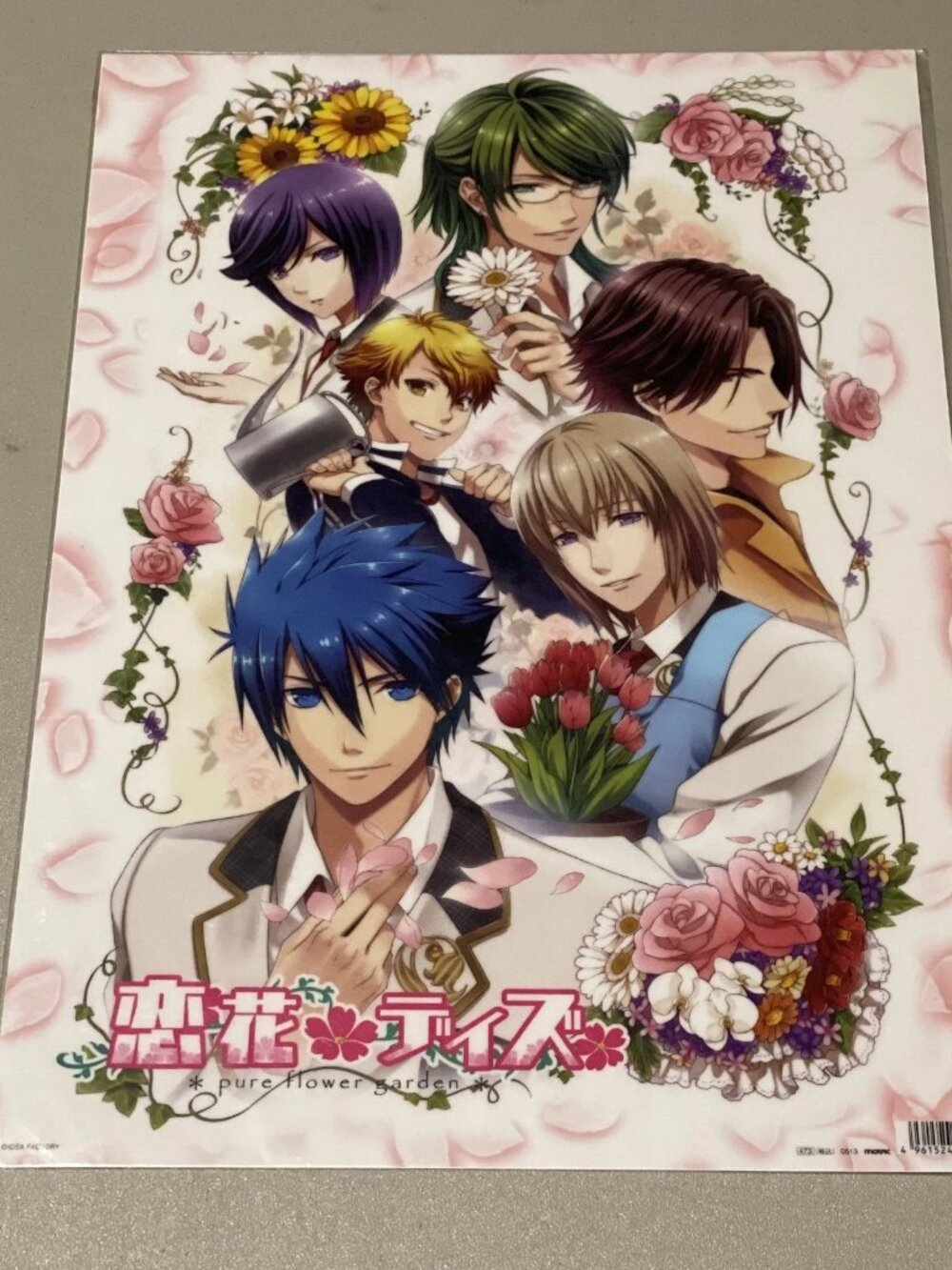 Koibana Days Pure Flower Garden Movic Idea Factory Anime Manga Game Poster
